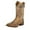 Beige, variant on Justin Men's Bent Rail Cowboy Boot Square Toe Beige  BEIGE