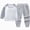 outfits001-D, variant on NOLDARES Toddler Baby Boy Clothes 6 12 18 24 Months 2T 3T 4T Outfit Letter Print Sweatshirt + Pants Set Fall Winter Size:12-18 M,K