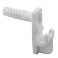 thumbnail image 1 of Prime-Line MP7017 Wire Shelf Back Wall Clip with Anchor, Pack of 12, 12 Piece, 1 of 2