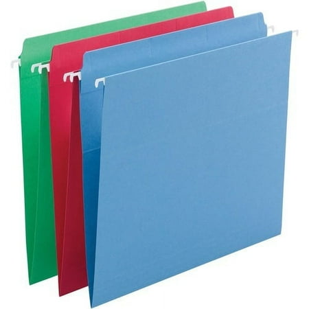 UPC: 0086486641005 | Smead SMD64100 Fas Tab Straight-Cut Tab Hanging Folders  Assorted