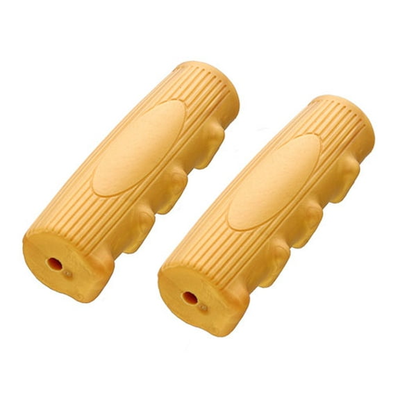 Lowrider Bicycle Bike Grips KRATON Rubber 0214 Beige. Bike Part, Bicycle Part, Bike Accessory, Bicycle Accessory