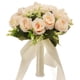 thumbnail image 2 of Ramo de novia, ramo de boda, estilo rústico, arreglos florales, centro de mesa, flores para dama de honor, ramo de novia para despedida de soltera, color rosa, 2 of 8