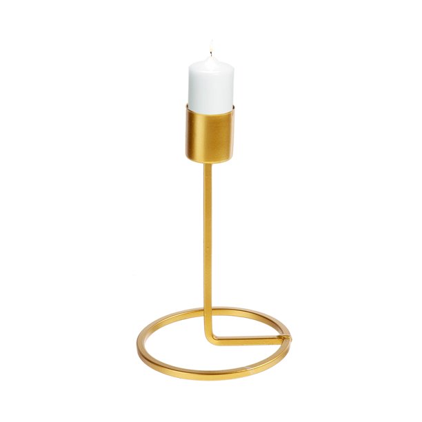 Gold Plated Candle Holders Dinner Table Candlestick Brass Gold Vintage Decoration Centerpiece Candleholders Votives Stand For Led Wax Candles Incense Cones Spa Weddings Walmart Com Walmart Com