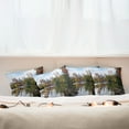 thumbnail image 3 of Ambesonne City Throw Pillow Cover 4 Pack, Manhattan Central Park, 24", Multicolor, 3 of 6