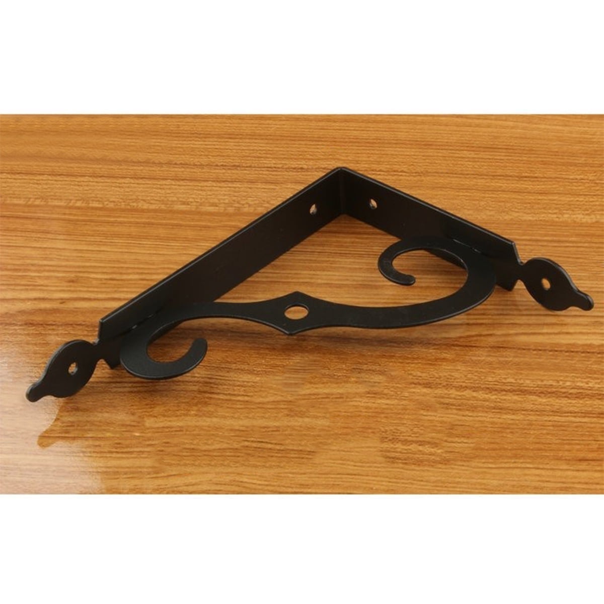 1Pair Wall Mounted L Shaped Angle Bracket Multifuntional Brace Shelf