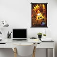 thumbnail image 7 of Bill Cipher Poster Plastic Shaft Wall Hanging Banner Artwork Canvas Wall Art Painting Decor For Home Living Room Bedroom Office 20"X30", 7 of 7