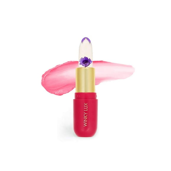Bálsamo labial Winky Lux Flower Balm, pH, cambia de color, vegano