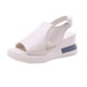 thumbnail image 2 of Zapatos de tacón alto con boca de pescado para mujer Zapatos de plataforma alta de cuero suave Wmkox8yii shjk7458, 2 of 6