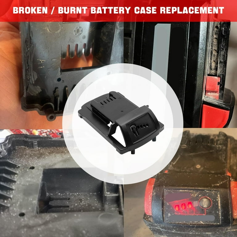 m18 Battery Case Replacement Parts for Milwaukee 18V 48 11 1820 48 11 1815 48 11 1811 3Ah Battery Repair Kit DIY Parts 18650 Battery Plastic Case Housing Shell with Protection Circuit Board Walmart ...