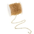 thumbnail image 6 of Stainless Steel Chain Bulk for Jewelry Making DIY Gold ball Bead Chain., 6 of 8