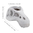 thumbnail image 6 of Esterno Dinosaur Skull Planter Pot; T-Rex Decorative Indoor Gardening Container, 6 of 9