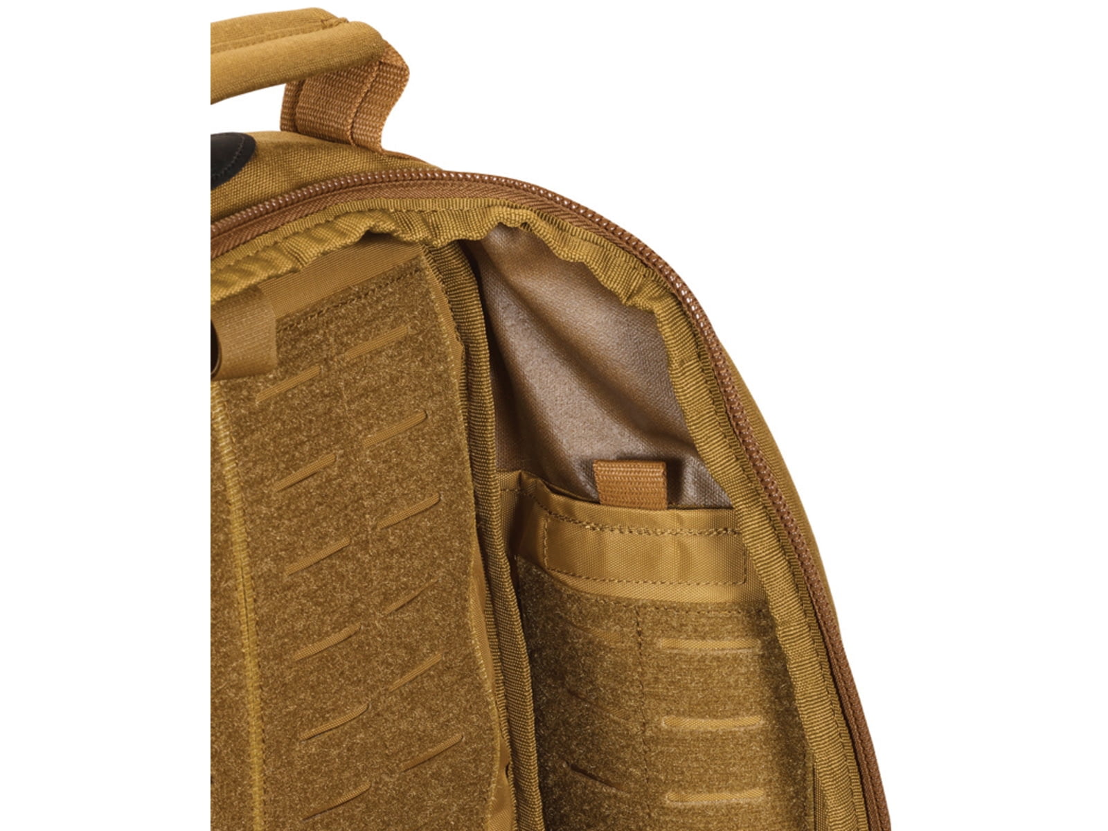 Tasmanian Tiger Modular Sling Pack 20, Sling Bag with MOLLE, YKK Zippers, Hydration Compatible, Coyote