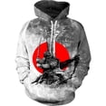 thumbnail image 3 of Sudadera con capucha de anime 3D más nueva y popular, sudadera de samurái japonesa, jersey negro de moda para hombres y mujeres, ropa de otoño y primavera para hombres, 3 of 5