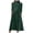 Green, variant on GigrtiJin Womens Long Sleeve Turtleneck Dresses Fall Winter Loose Pleated Solid Color Plus Size Midi Dress with Pockets