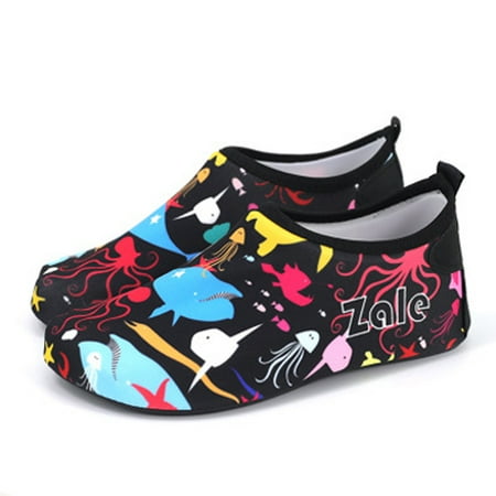 

Yohome Boys Girls Quick Drying Swim Water Shoes Kids Cartoon Beach Barefoot Shoes