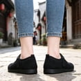 thumbnail image 4 of CHICVOMEY Flats for Women Breathable Mesh Mary Jane Flats for Women Casual & Work Ballet Flats Slip On Shoes with Adjustable Strap, 4 of 9