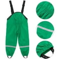 thumbnail image 2 of Giftesty Womens Pants !Unisex Children's Rain Dungarees Windproof and Waterproof Mud Trousers, 2 of 7