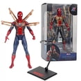 thumbnail image 1 of ZD Iron Spider Action Figure Model Movable with Display Stand & Golden Legs, 1 of 4