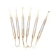 thumbnail image 4 of Juego de herramientas dentales, 6 piezas Herramientas dentales profesionales de acero inoxidable Herramientas de reparación de dientes Diseño exquisito, 4 of 9