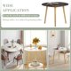 thumbnail image 3 of La lista de Schindler-theme Fitted Round Tablecloths Elastic Edged Table Covers Waterproof Table Cloth for Kitchen Holiday Party Tables Decor 150cm, 3 of 6