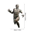 thumbnail image 4 of Advancent Estatua de escultura antigua de resina para hombre, decoración de estilo Vintage abstracto de bronce para Bar, cafetería, accesorios de Barra de herramientas Advancent HA043100-03, 4 of 6