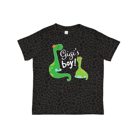 

Inktastic Gigi Boy Grandson Dinosaur Gift Toddler Boy Girl T-Shirt