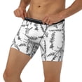 thumbnail image 2 of Sigee Lavender Flowers for Men's Boxer Briefs,Moisture Wicking and Breathable XX-Large, 2 of 9