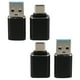 thumbnail image 1 of BRIGHTFUFU Adaptador USB-C 4 PCS al adaptador OTG USB 3.0 a USB Type-C Converter Supply, 1 of 7