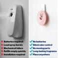 thumbnail image 5 of - Bathroom deodorizer and commercial air freshener – long-lasting deodorant for public toilets, buses, changing rooms, trash areas, and facilities, silent fragrance, no batteries required, 5 of 5