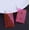 Hot Pink, variant on Fashion Women Candy Color Tape Acrylic Earrings Pendant Stud Dangle Drop Jewelry-Yellow