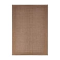 thumbnail image 1 of Alfombra para Recamara Simil Yute | Estilo Rústico y Moderno | Fácil Limpieza | Alfombras Para Sala, Recámara, Terraza - Apto para Exterior | Color Cafe | Decoración Hogar, 1 of 6