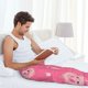 thumbnail image 5 of Balery Cartoon Pigs and Hearts Pantalones de pijama para hombre, pijama ultraligero, pantalón de descanso-Small, 5 of 6