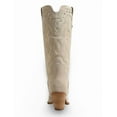 thumbnail image 4 of Sam Edelman Women's James 2 Western Boot Ivory Sand Wide Calf 7M, 4 of 5