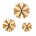 thumbnail image 1 of Luxen Home WHA571 Décoration Murale Fleur d'Or 3 Pièces, 1 of 1