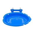 thumbnail image 3 of 2 Pack Hanging Bird Bath Tub Feeder Boxes, Plastic Multifunctional Bird Water Dish Food Bowl with Secure Cage Clips, Spatter-Proof Bird Cage Accessory, 3 of 7