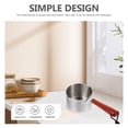 thumbnail image 6 of Stainless Steel Butter Warmer Pot 500ML Soup Noodle Saucepan, 6 of 10