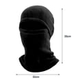 thumbnail image 6 of Tnobhg Women Men Winter Warm Cycling Bandana Windproof Sun Protection Polar Fleece Outdoor Headgear High Elastic 306-degree Full Coverage Face Protection Neck Warmer for Skiing Riding Fishing Hiking, 6 of 8