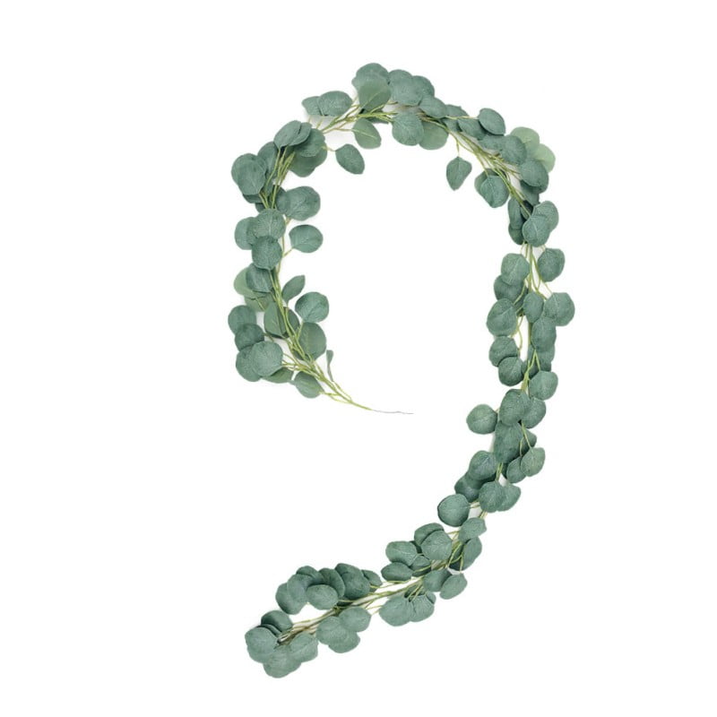 Artificial Eucalyptus Garland Faux Silk Eucalyptus Leaves Vines