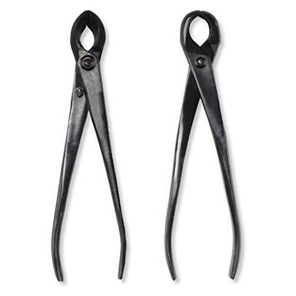 BambooMN Bonsai Tool Kit - 8" Concave Cutter & 8" Knob Cutter