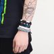 thumbnail image 1 of Pulseras para mujer, regalos para mujeres y hombres, pulsera de cuero tejida vintage, juego de pulseras de cuero con guitarra de aleación, joyería de pulsera, 1 of 3