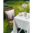 thumbnail image 5 of Waterproof Outdoor Throw Pillows with Inserts 16"x16" Set of 2, Black Forest Soft Decorative Pillowcases for Couch Bedroom, Silhouettes Foggy Grey Pine Tree Cabin Pillow Covers for Sofa Living Room, 5 of 8