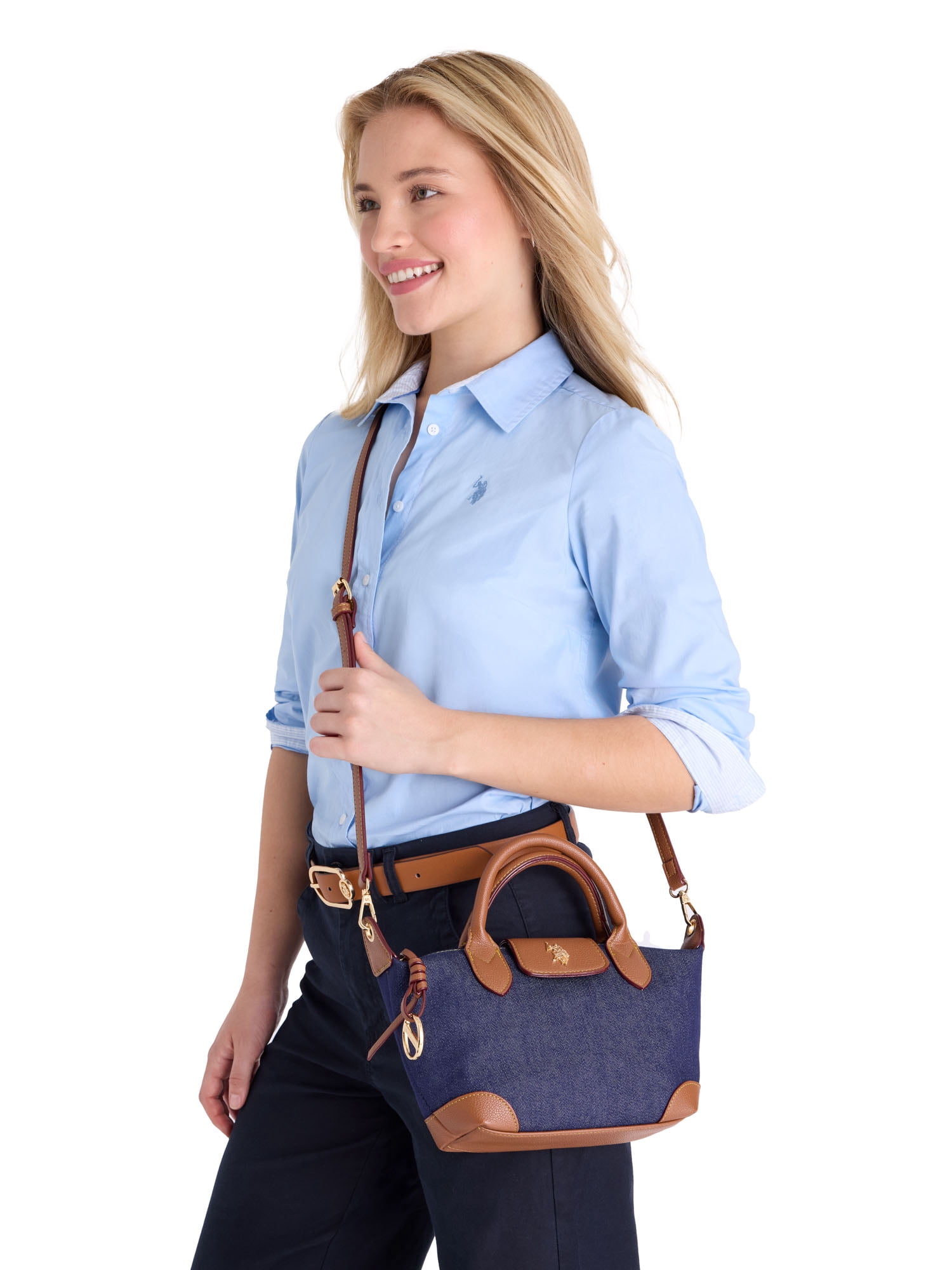 U.S. Polo Assn Women's Denim Legacy Crossbody
