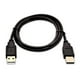 V7 V7USB2AA-02M-1N 2 M USB 2.0 Type un Câble Mâle à Mâle&44; Noir – image 1 sur 1