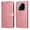 Pink, variant on Wallet Phone Case for Xiaomi Redmi Note 14 Pro 5G with Card Holder and Stand Function Pink