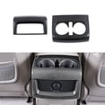thumbnail image 1 of for Kia Carnival 2022 - 2023 Carbon Fiber ABS Rear Cup Holder F for Ram e Cover Trim -, 1 of 4