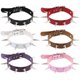 thumbnail image 2 of Qarigey Gargantilla de corazón Halloween clavícula Punk collares dulce regalo collar colorido Curb diseño Simple gargantillas de cuero Ropa, zapatos y accesorios Miscelánea Naranja Qarigey PS11271-07, 2 of 6