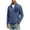 Navy, variant on Men's Winter Warm Casual Jacket with Zipper Pockets Stand Collar Zip Up Golf Jackets Coat Windbreaker