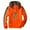 Orange, variant on GHSOHS Camo Hoodies for Men Christmas Deer Print Patchwork Long Sleeve Hooded Sweatshirt Casual Sports Pullover Fall Winter Tops (M,Black)
