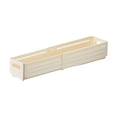 thumbnail image 4 of Organizador de cajones retráctil, caja de almacenamiento de papelería de escritorio, práctico cajón divisorio multifuncional para tocador de dormitori Crema, 4 of 8
