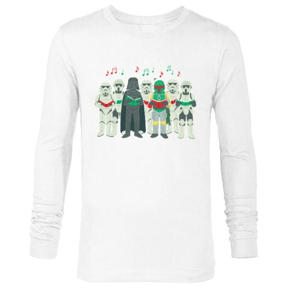 Star Wars Darth Vader Sithmas Choir Holiday - Long Sleeve T-Shirt for Men -Customized-White